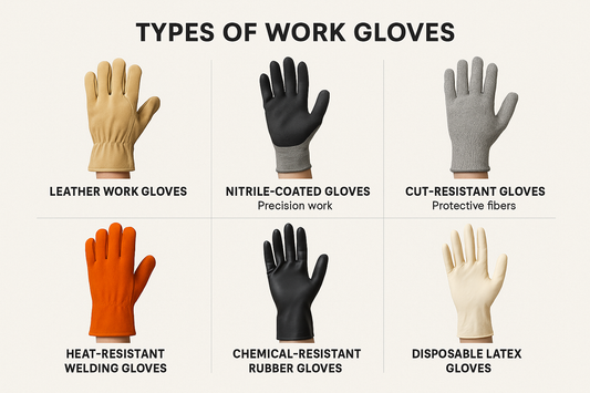 Exploring the Different Types of Work Gloves