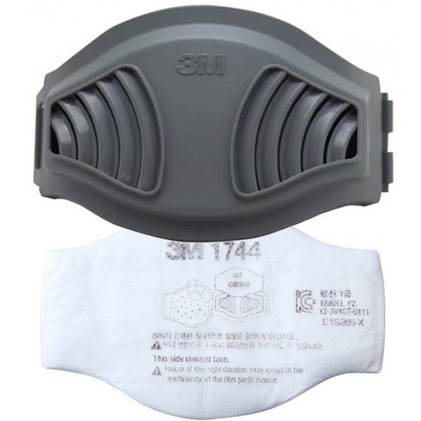 (10 ea) 3M 1700 Pre-Filter Retainer + 1744 Filters for 3M 1744 1744C 1200 3200