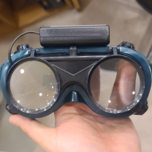 HM Frenzel Eye Glass, Checking Glasses Goggles for dizziness