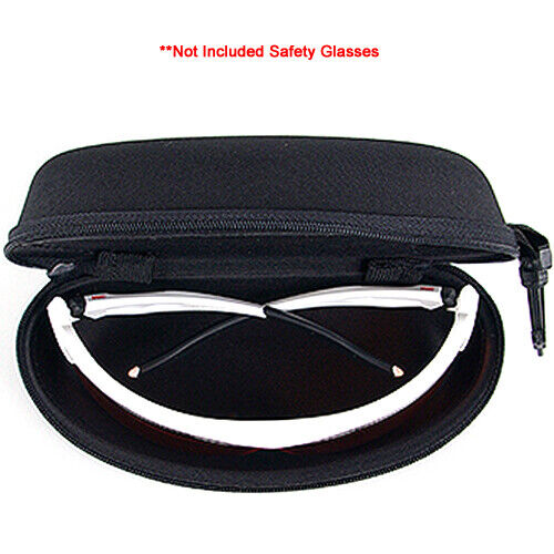 3M Soft Safety Glasses Sunglasses Goggles Protection Carrying Case Pouch (White Logo)