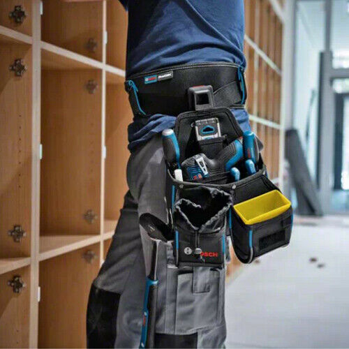 Bosch Professional Tool Belt 93 Kit Pouch/Holster ProClick High Ergonomic Fit example use - korade.com