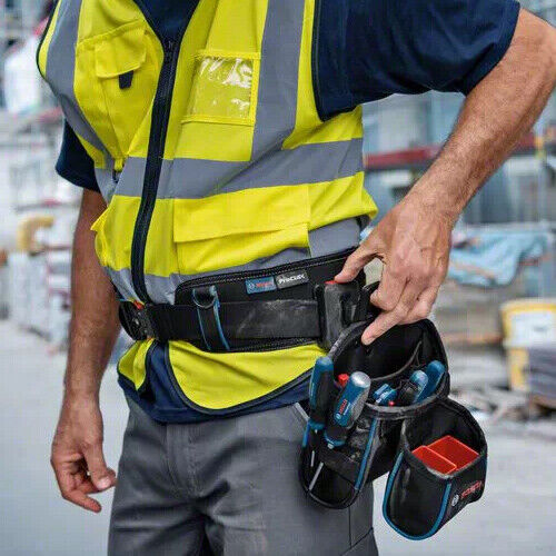 Bosch Professional Tool Belt 108 Kit Pouch/Holster ProClick High Ergonomic Fit how to use - korade.com