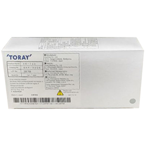 Toray XR-700 Extra Wide 0.07mmPb X-Ray Radiation Protective Eyewear Leaded Lens (Metallic Silver)