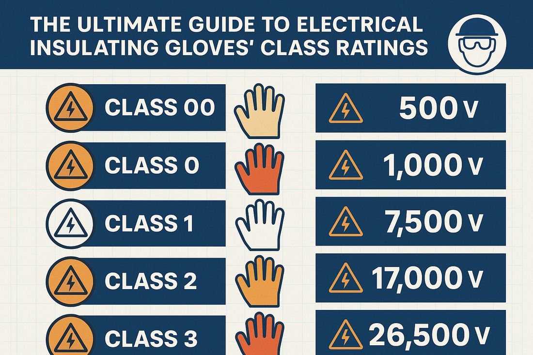 The Ultimate Guide to Electrical Insulating Gloves' Class Ratings