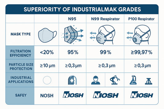 Understanding the Superiority of Industrial Mask Grades