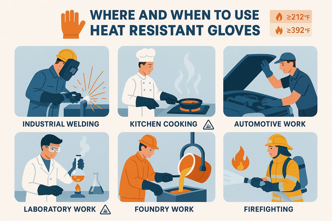 Where and When to Use Heat Resistant Gloves