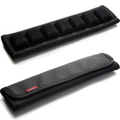 AIRCELL ASP007F Bolded Air Cell Shoulder Saver Pad Straight Design (Black)