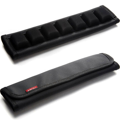 AIRCELL ASP007F Bolded Air Cell Shoulder Saver Pad Straight Design (Black)