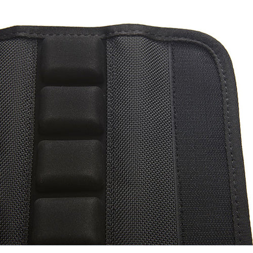 AIRCELL ASP007F Bolded Air Cell Shoulder Saver Pad Straight Design (Black)
