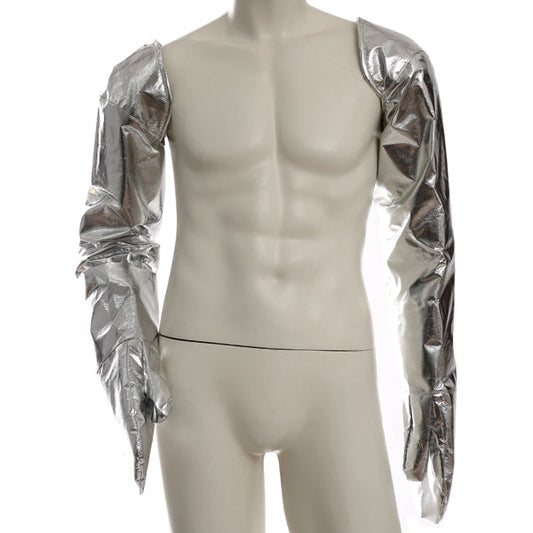 SeongKwang Aluminized  Welders Shoulder-Arm Sleeves Welding Heat Resistant Protection